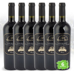 6 Bottiglie da 750 ml di vino rosso D.O.C. Castel del Monte