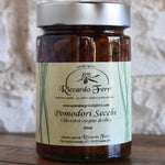 359 gr Pomodori secchi sott’olio con olio extra vergine d’oliva