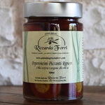 359 g Täytettyjä tulisia paprikoita öljyssä, extra-neitsytoliiviöljyllä