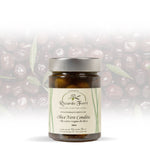 359 gr Olive nere condite in olio extra vergine di oliva